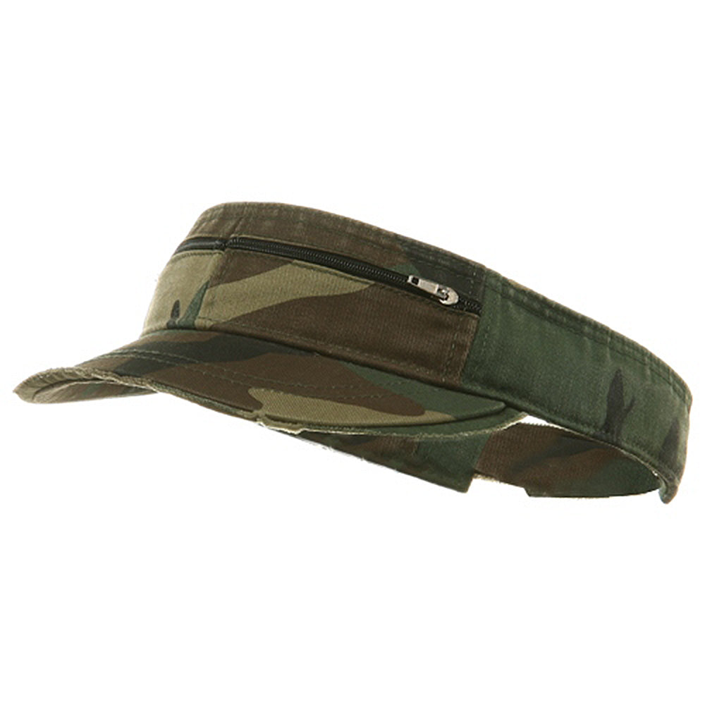 Enzyme Washed Cotton Twill Visor
