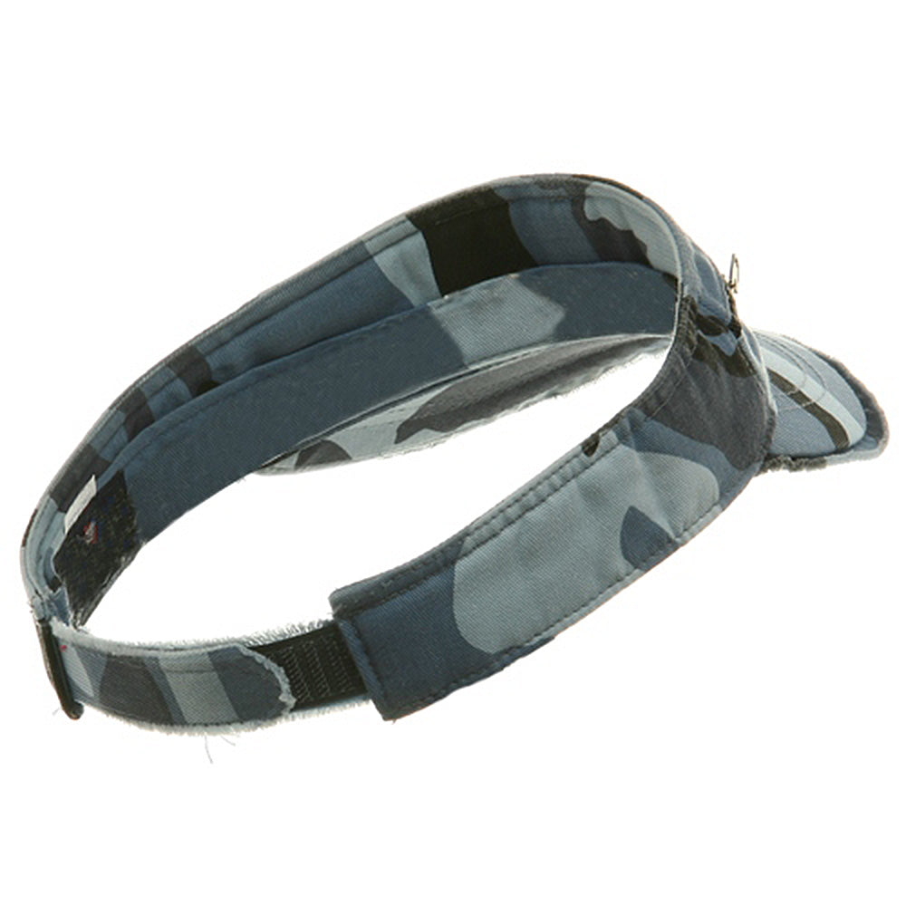 Enzyme Washed Cotton Twill Visor