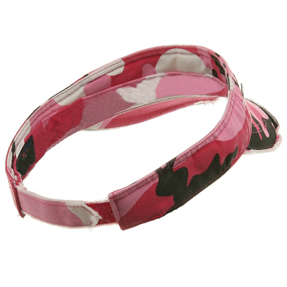 Enzyme Washed Cotton Twill Visor