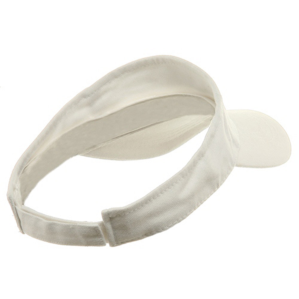 Brushed Sports Visor