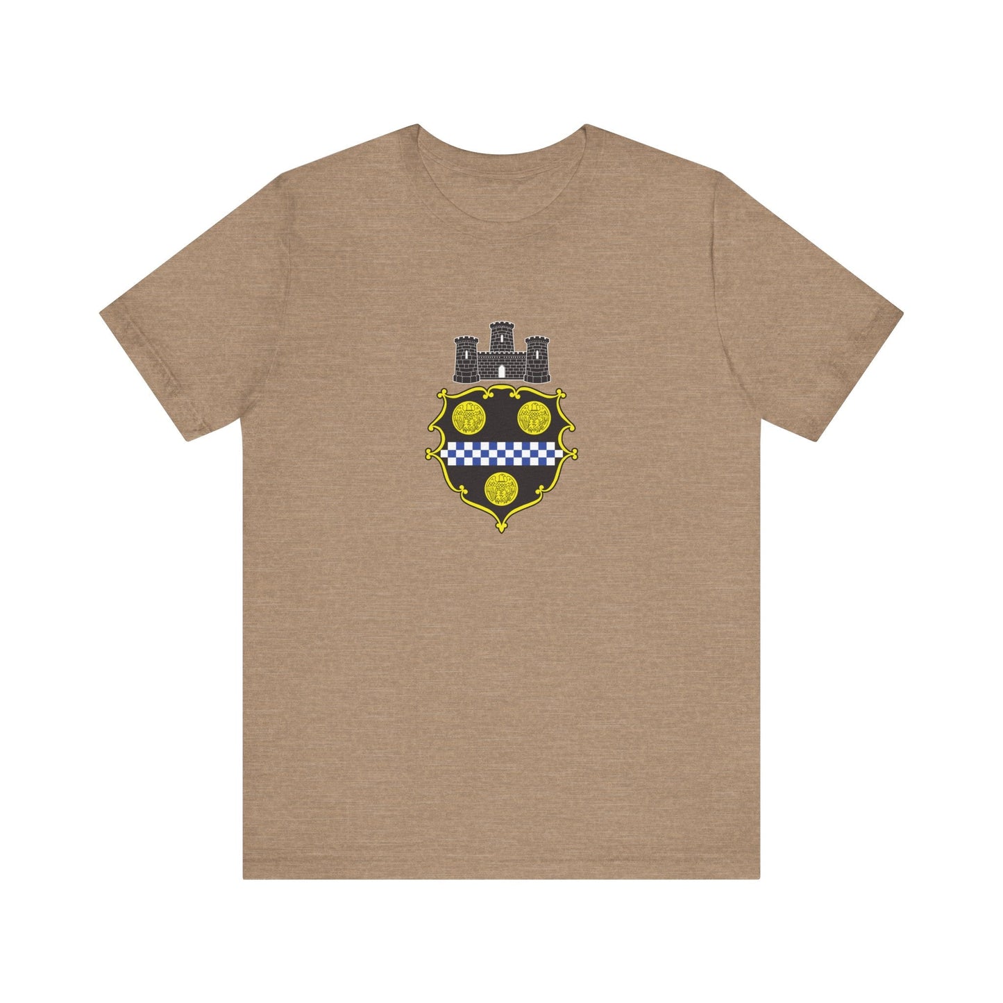 City of Pittsburgh Coat of Arms Premium Soft Cotten T-Shirt