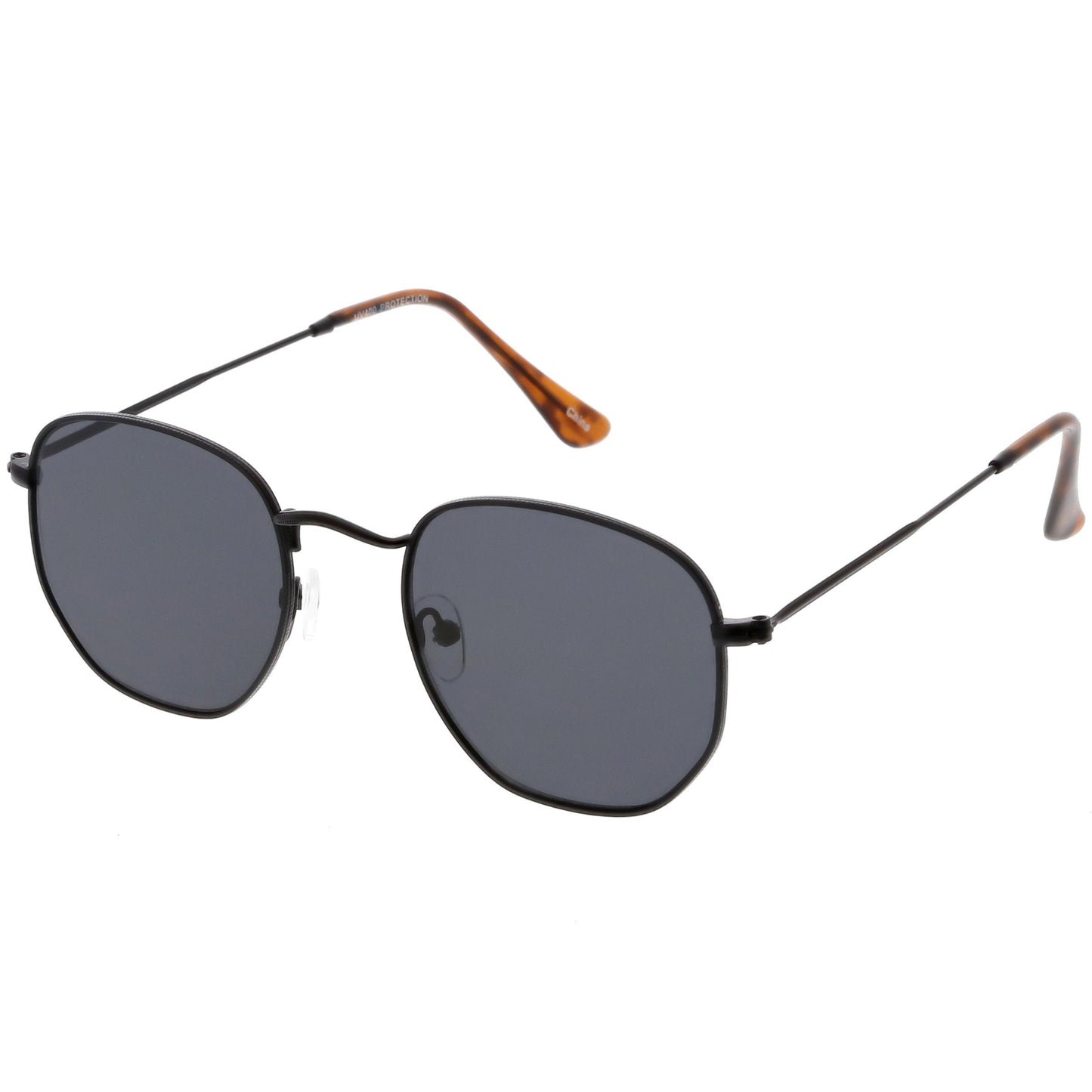 Retro Dapper Indie Modern Flat Geometric Lens Sunglasses C518