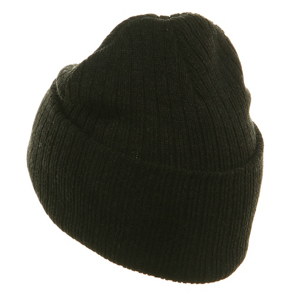 Acrylic Ribbed Cuff Beanie