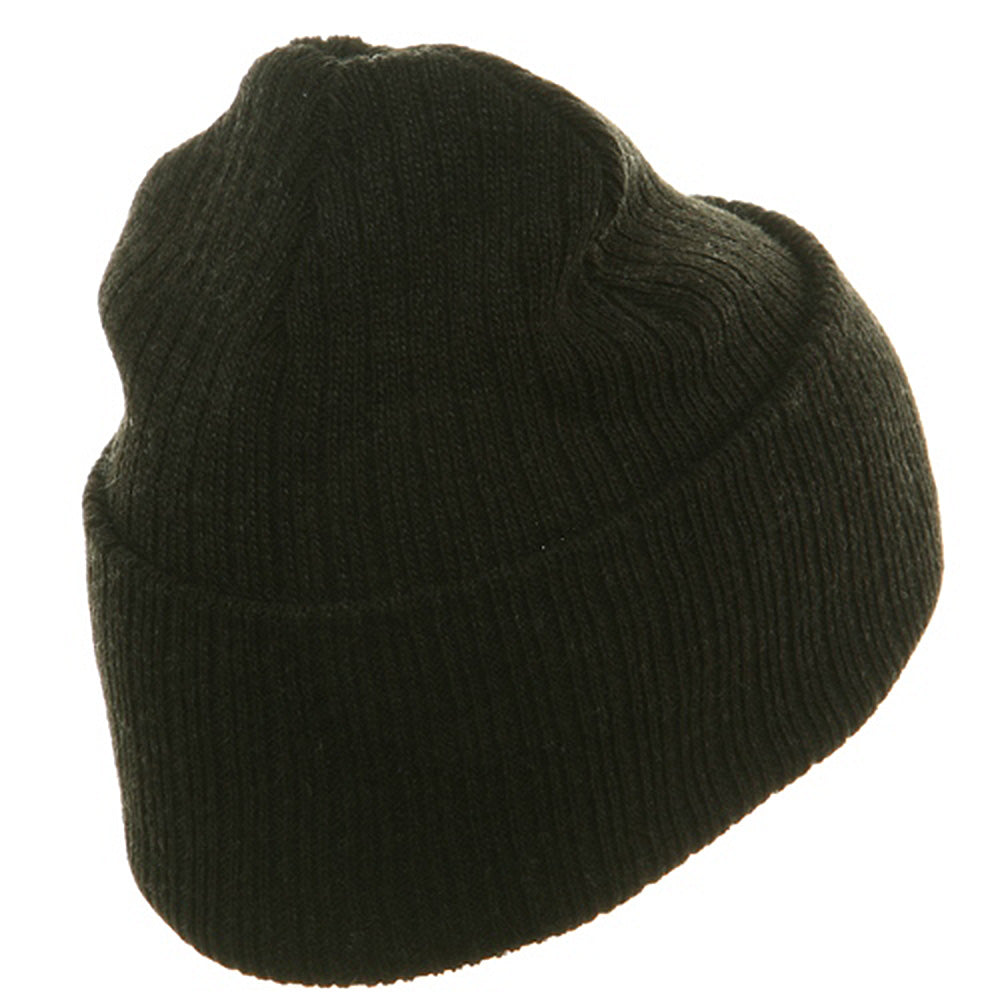 Acrylic Ribbed Cuff Beanie