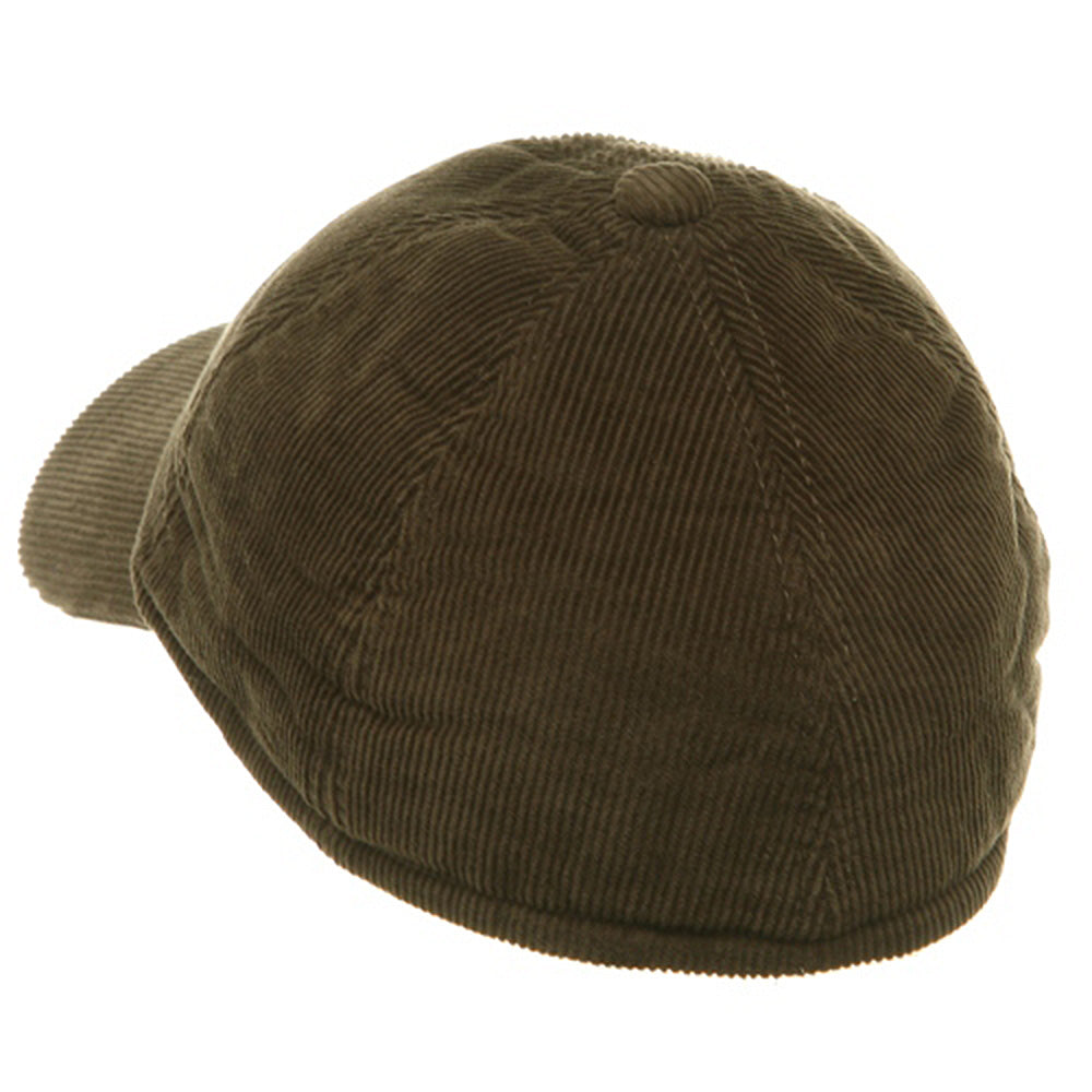 Men's Corduroy Warmer Flap Cap