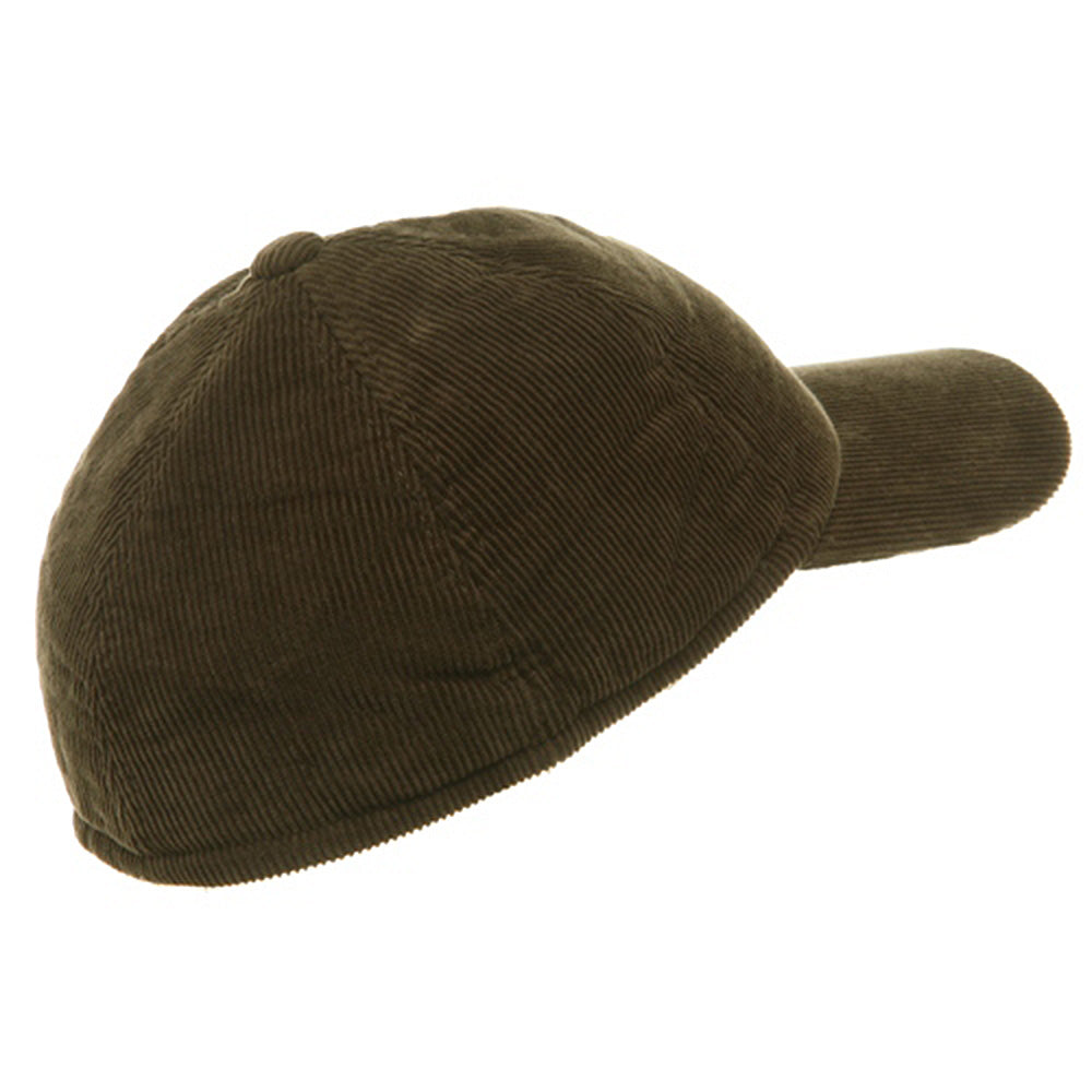Men's Corduroy Warmer Flap Cap