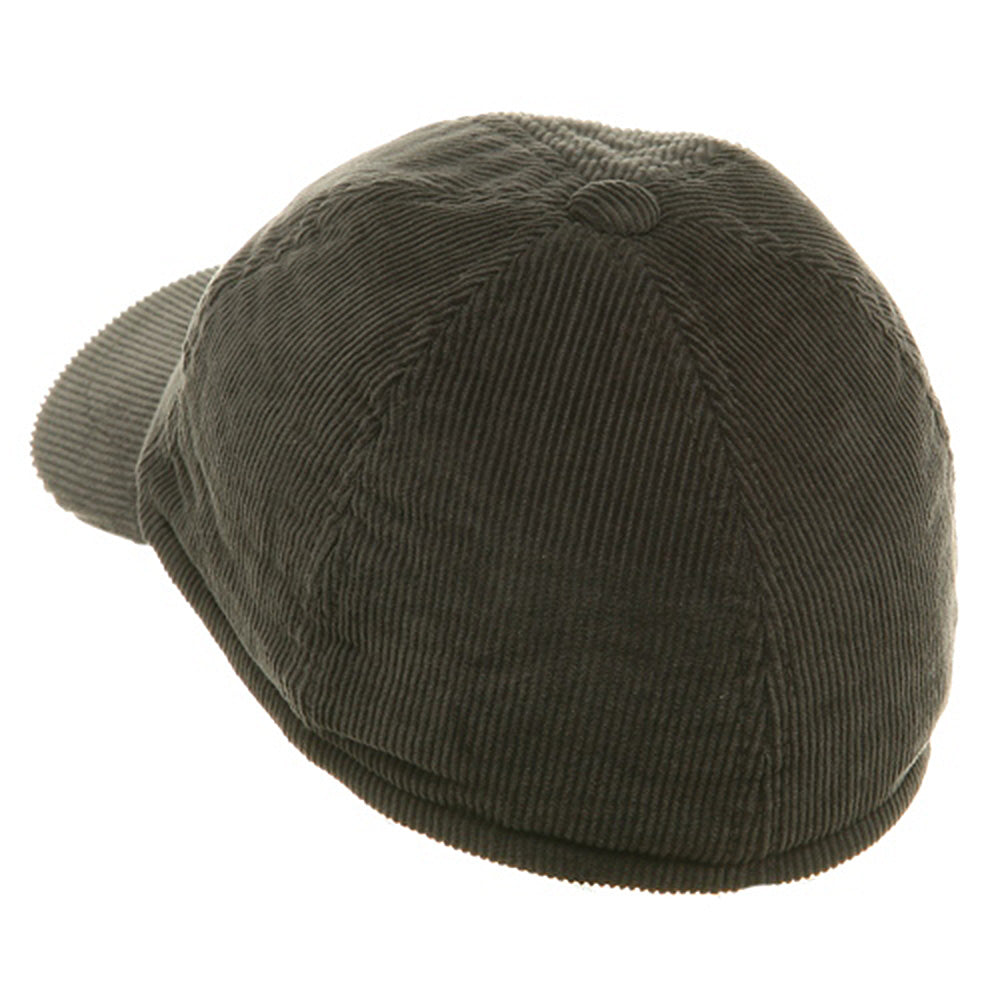 Men's Corduroy Warmer Flap Cap