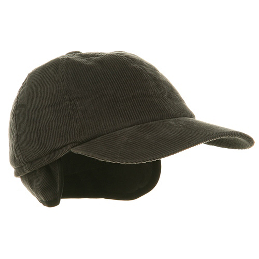 Men's Corduroy Warmer Flap Cap