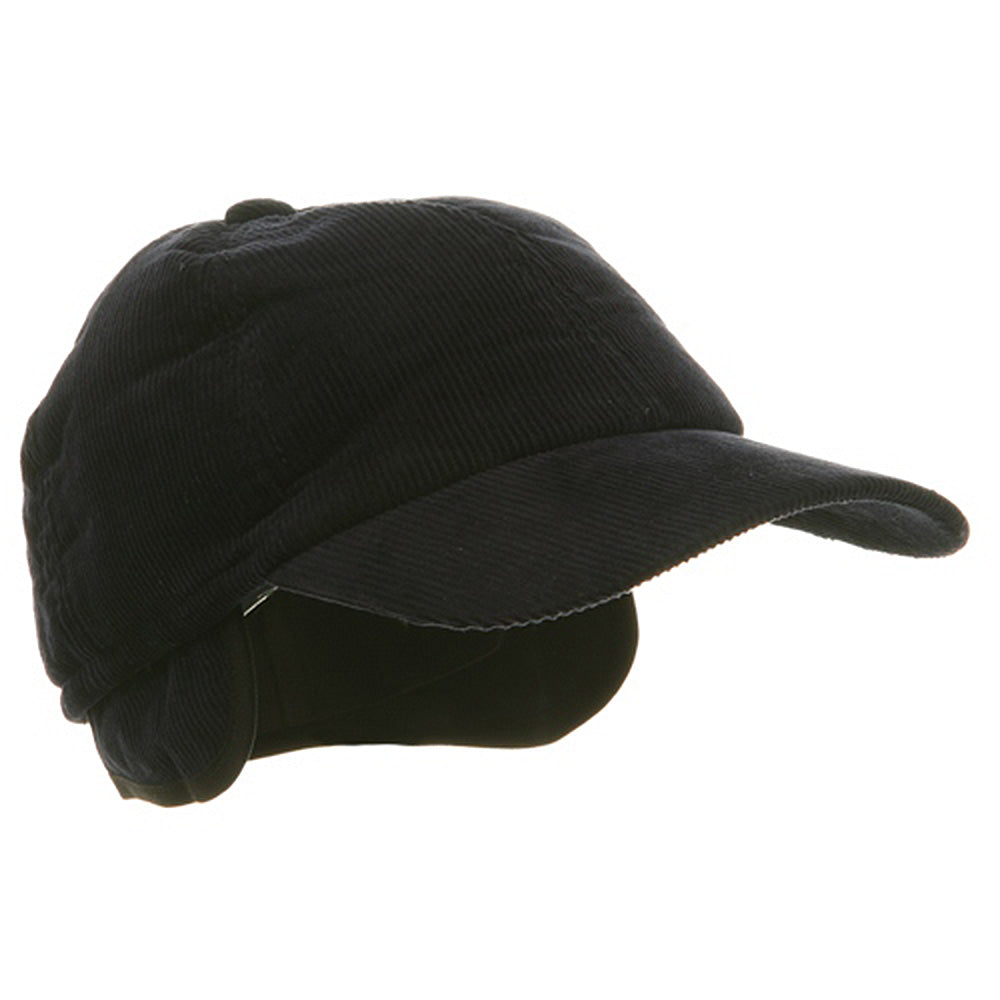 Men's Corduroy Warmer Flap Cap