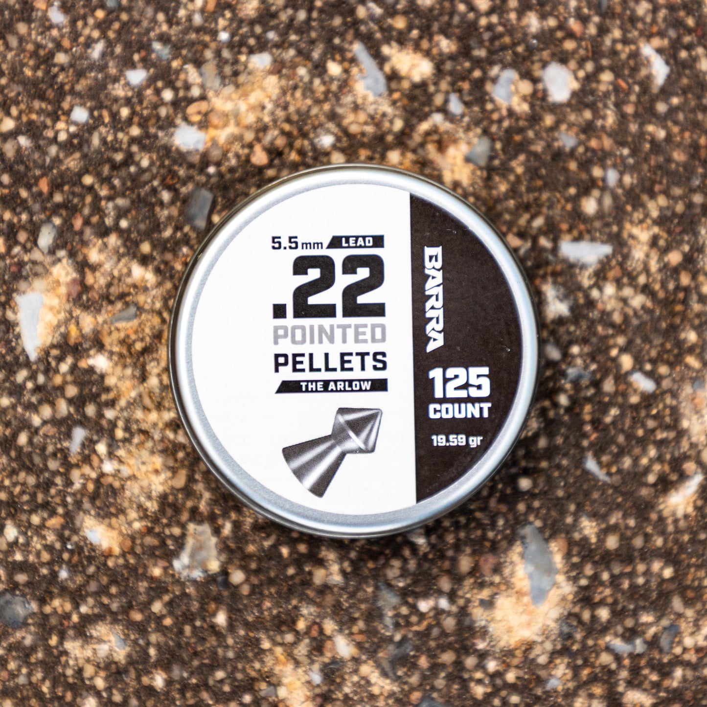 Arlow Pointed Tip .22 Caliber Pellets - 125 Count