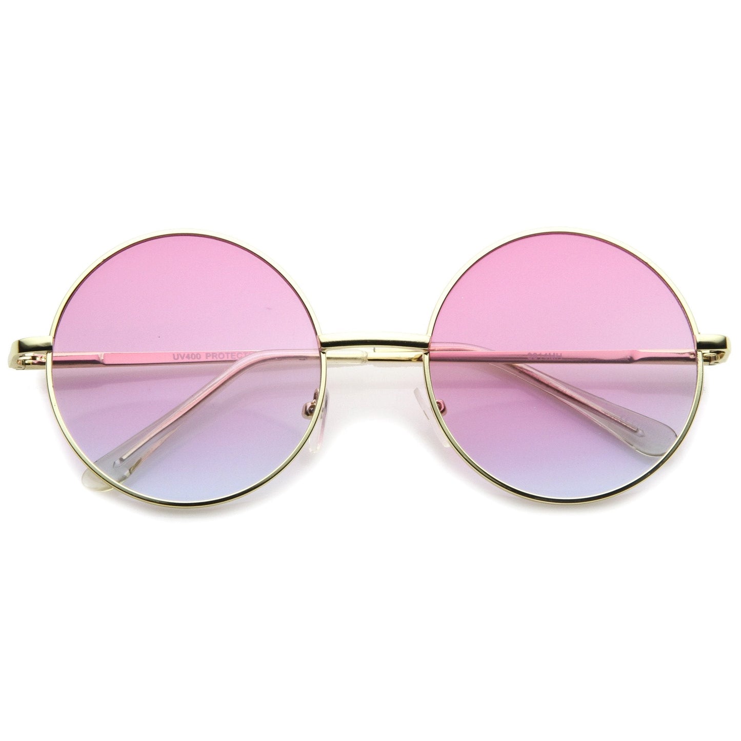 Retro Festival Oversize Round Color Lens Sunglasses A134