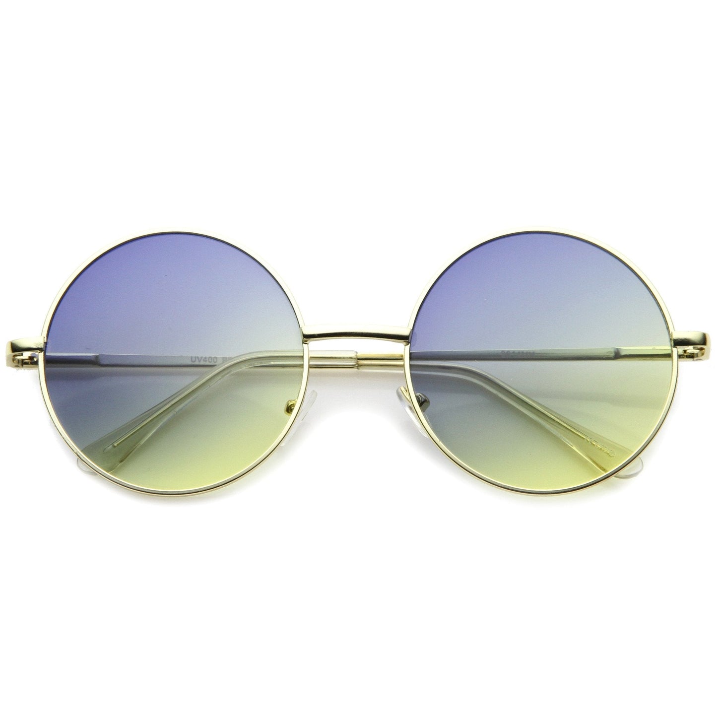Retro Festival Oversize Round Color Lens Sunglasses A134