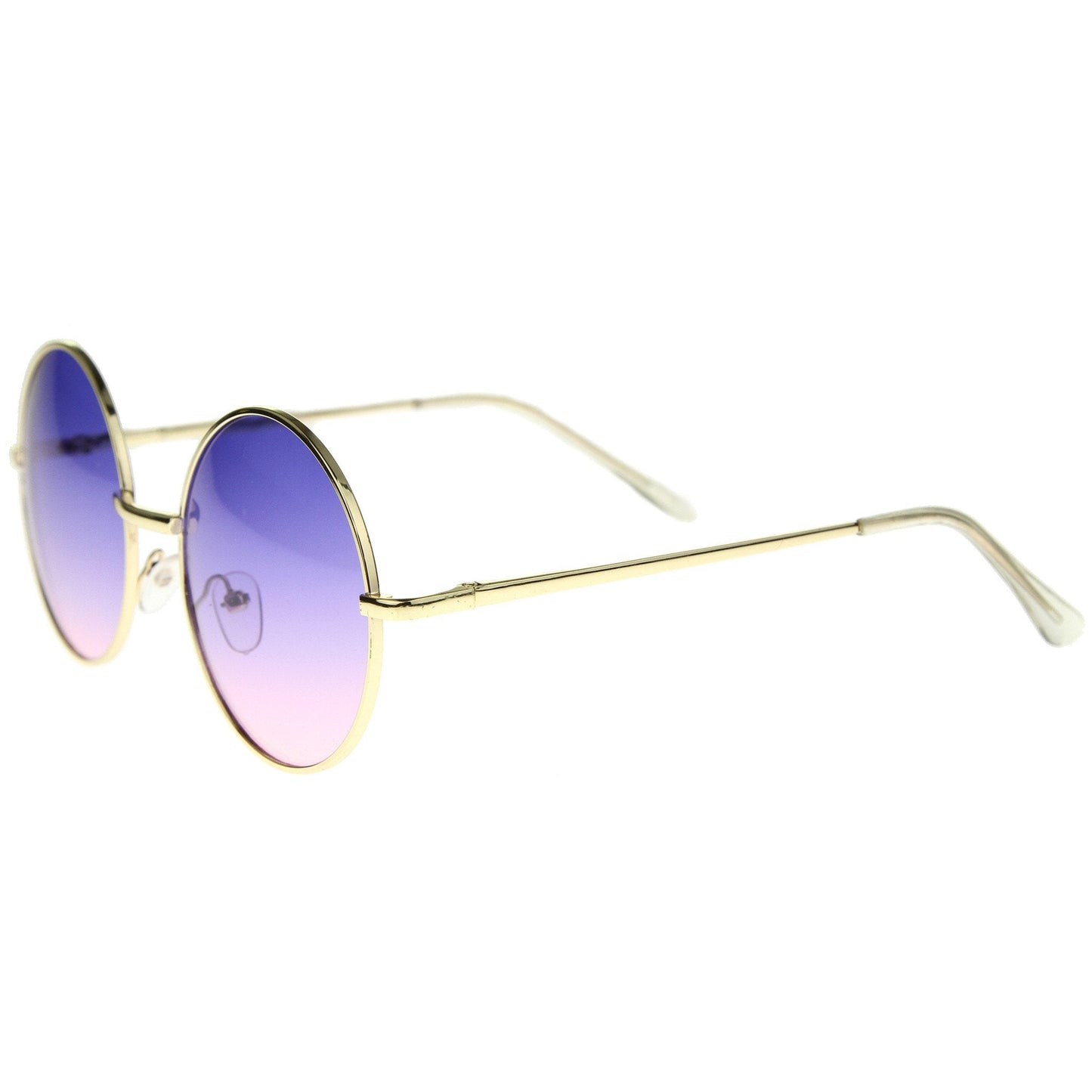 Retro Festival Oversize Round Color Lens Sunglasses A134