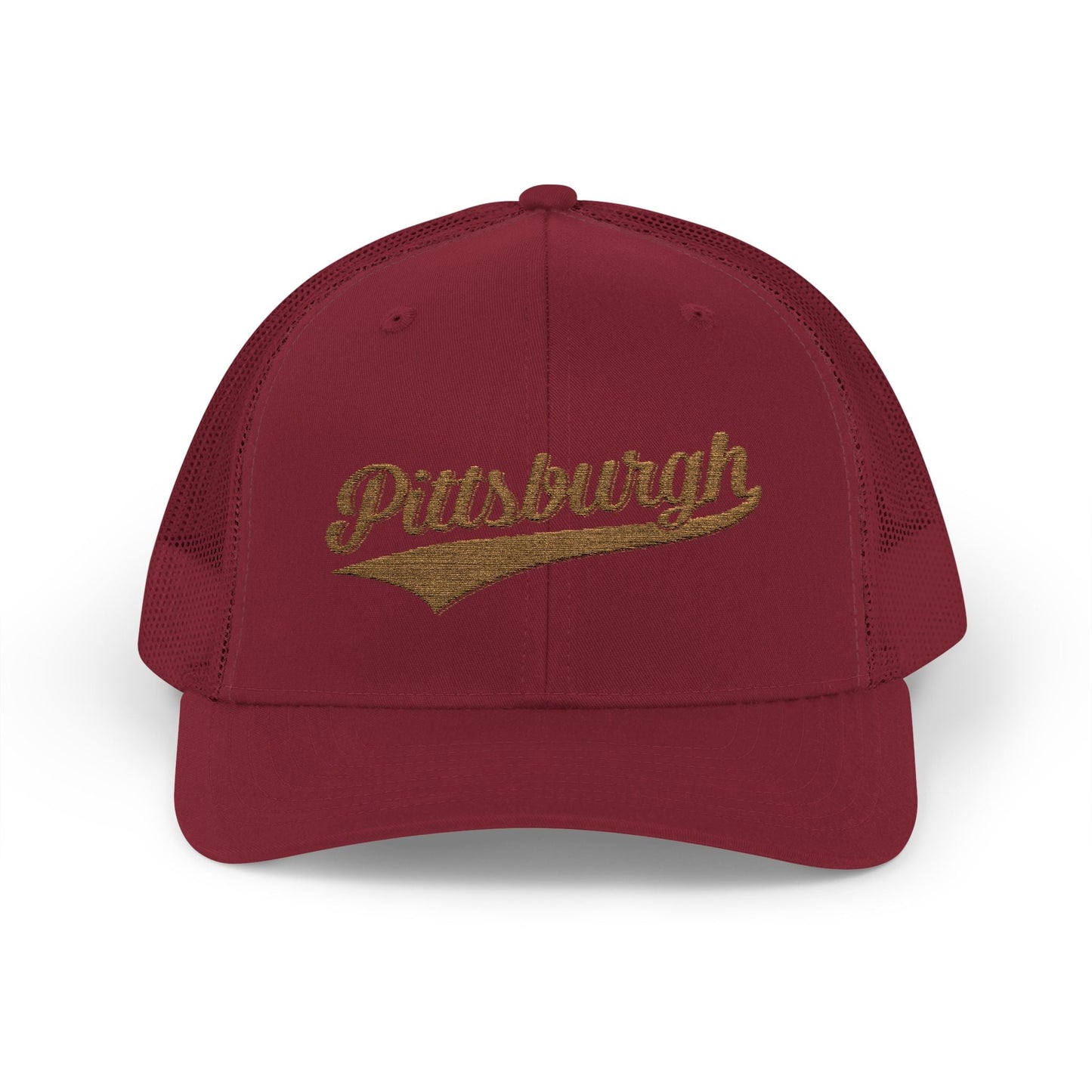 Pittsburgh Varsity Retro Snapback Trucker Cap
