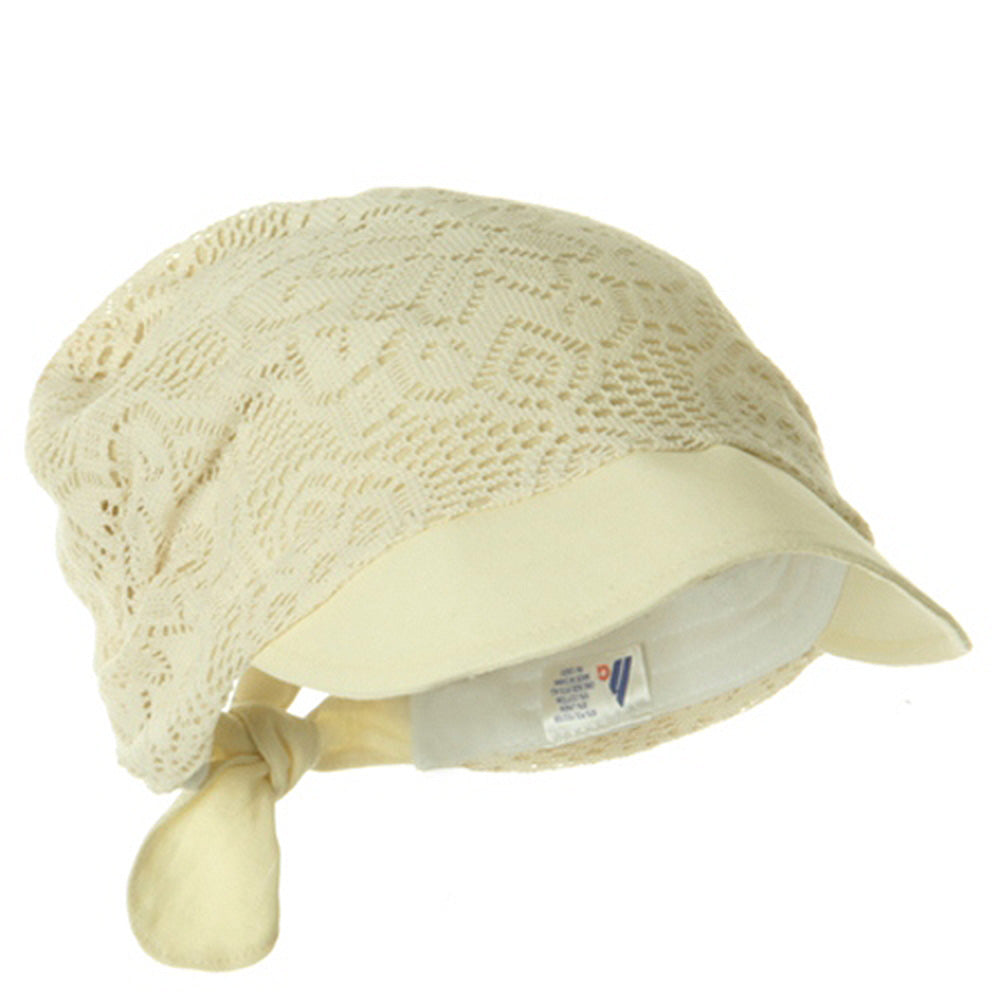 Ladies Jacquard Mesh Hat