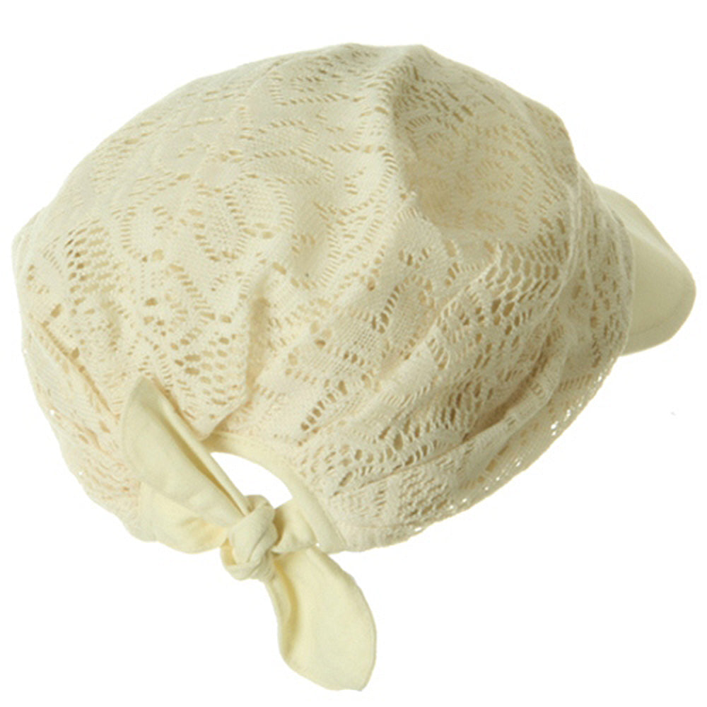 Ladies Jacquard Mesh Hat