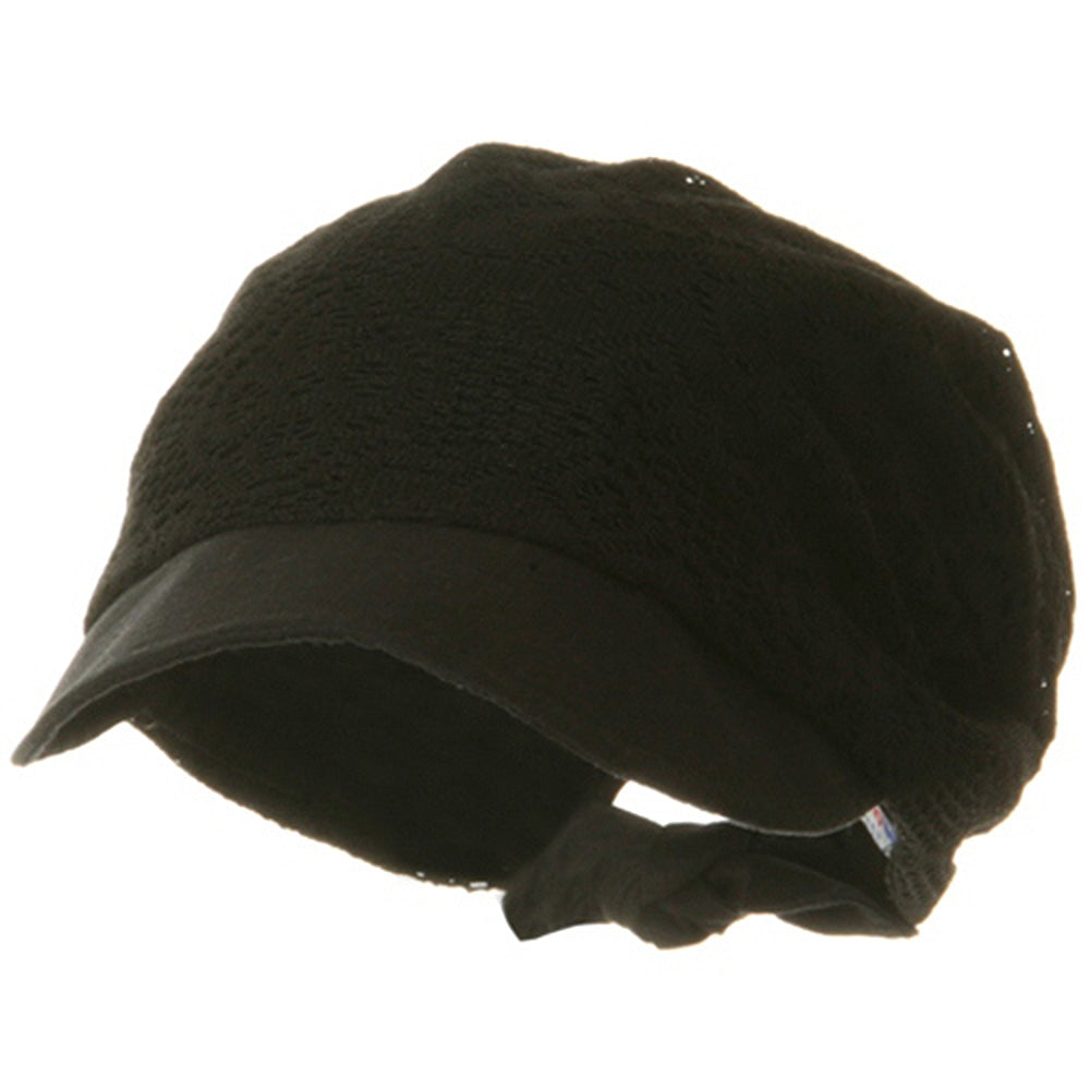 Ladies Jacquard Mesh Hat
