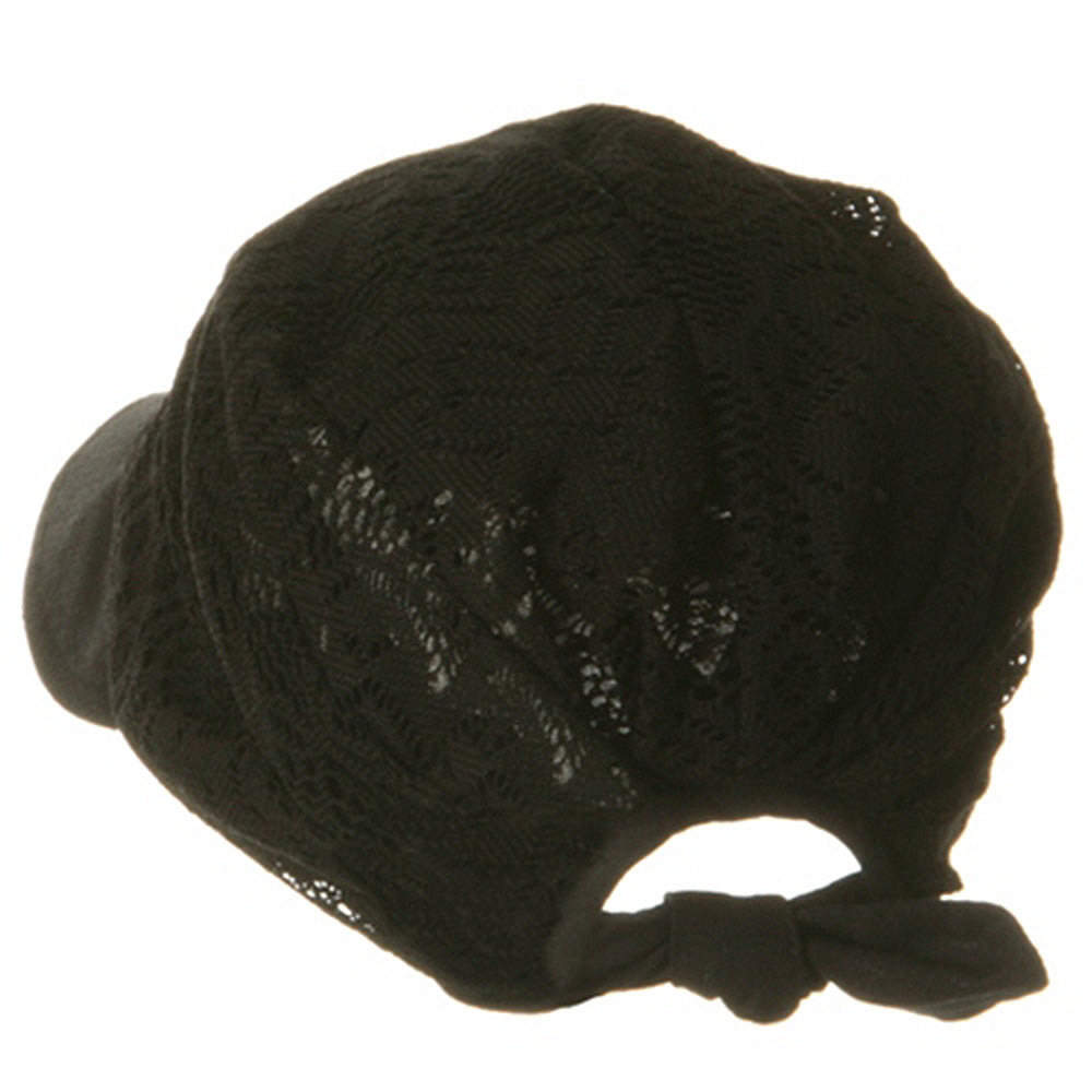 Ladies Jacquard Mesh Hat