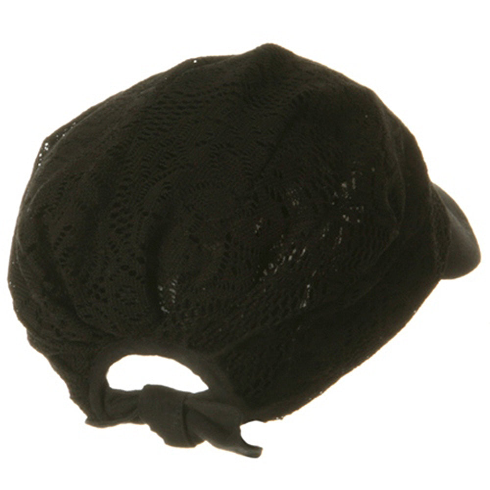 Ladies Jacquard Mesh Hat