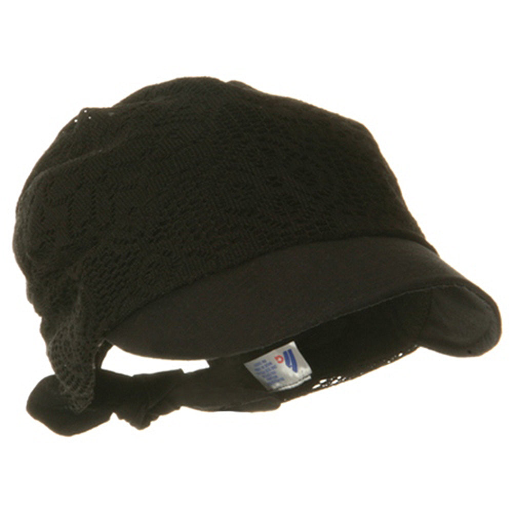 Ladies Jacquard Mesh Hat