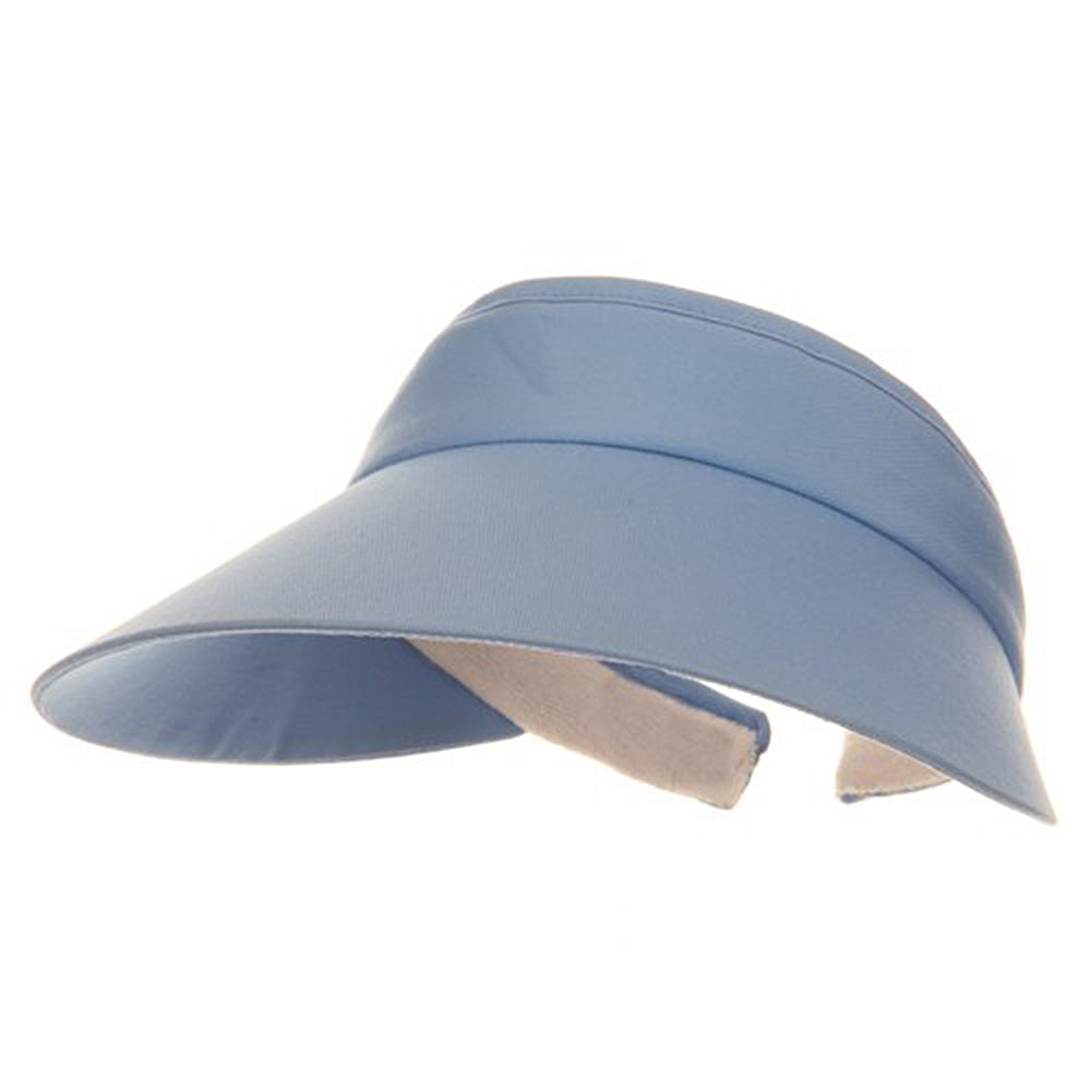 Large Peak Twill Clip Ons