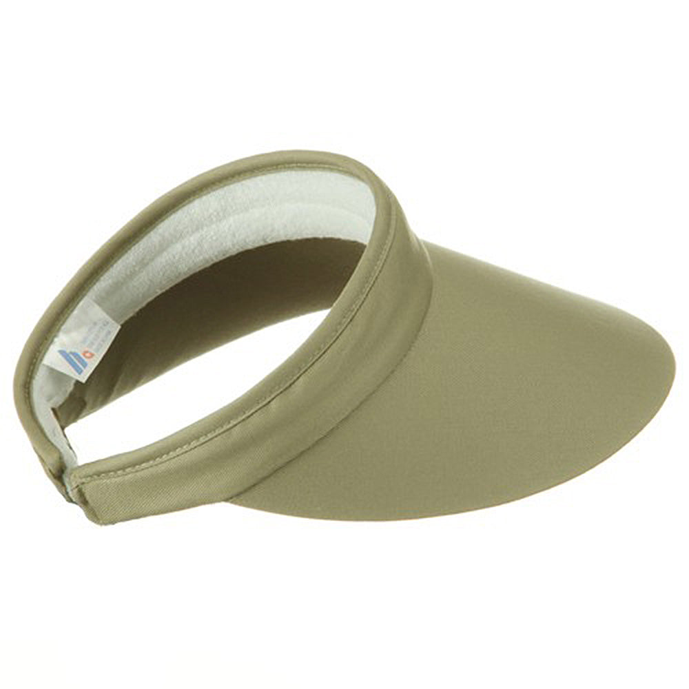 Large Peak Twill Clip Ons