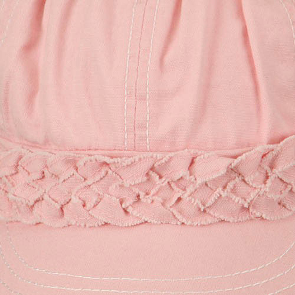 Ladies Brushed Canvas Newsboy Hat