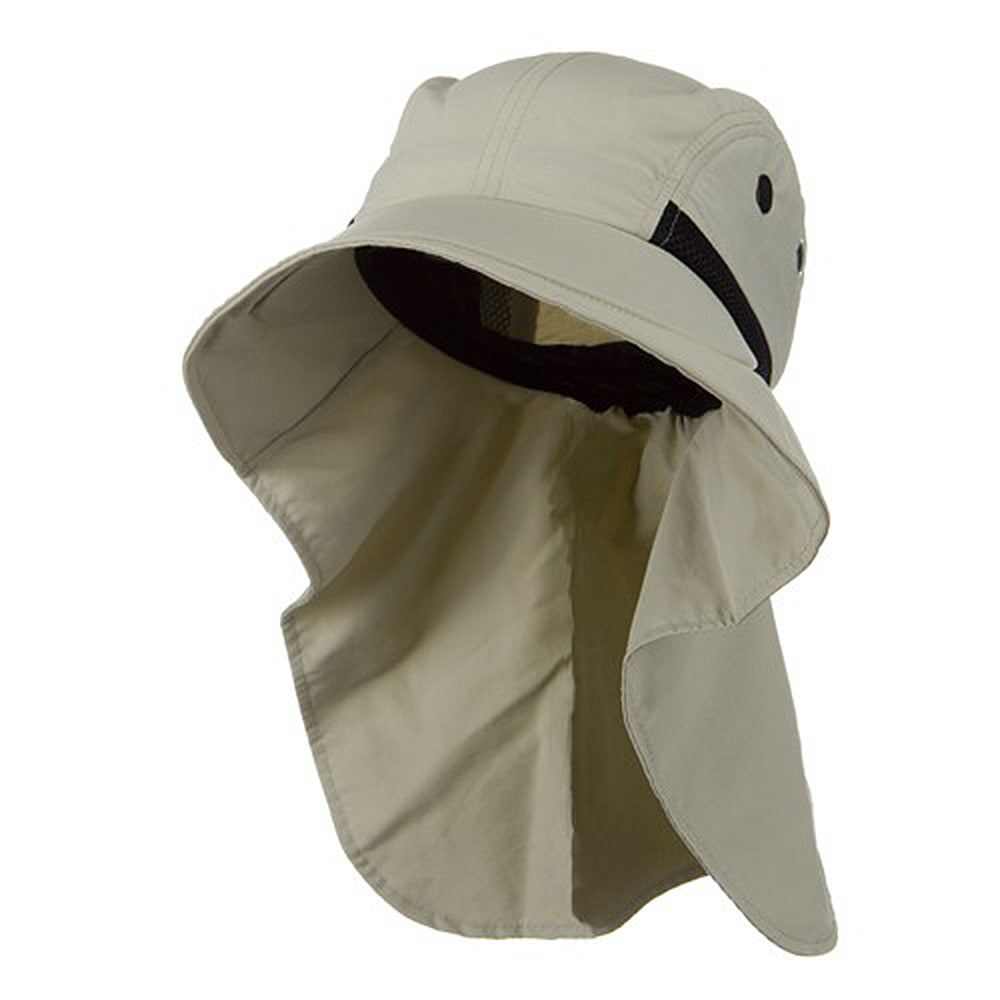 Moisture Management Large Bill Flap Cap
