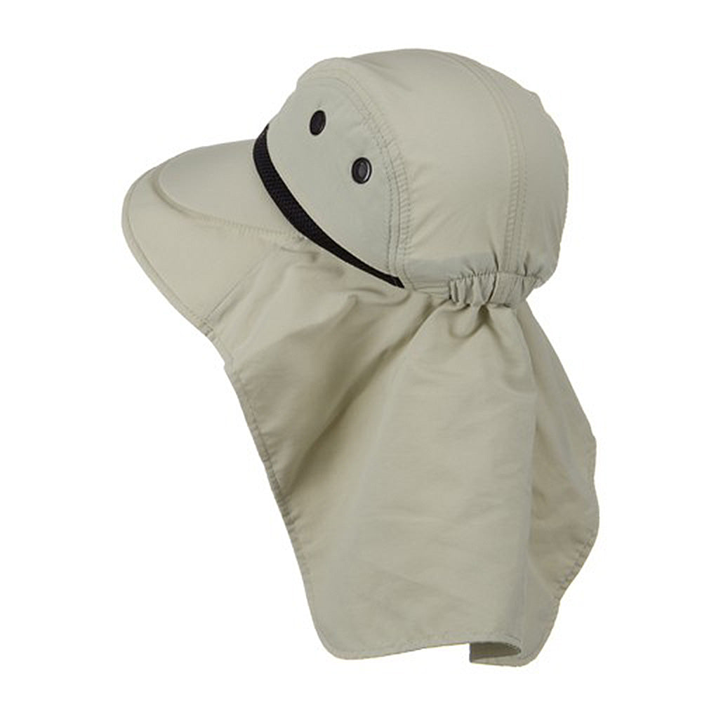 Moisture Management Large Bill Flap Cap