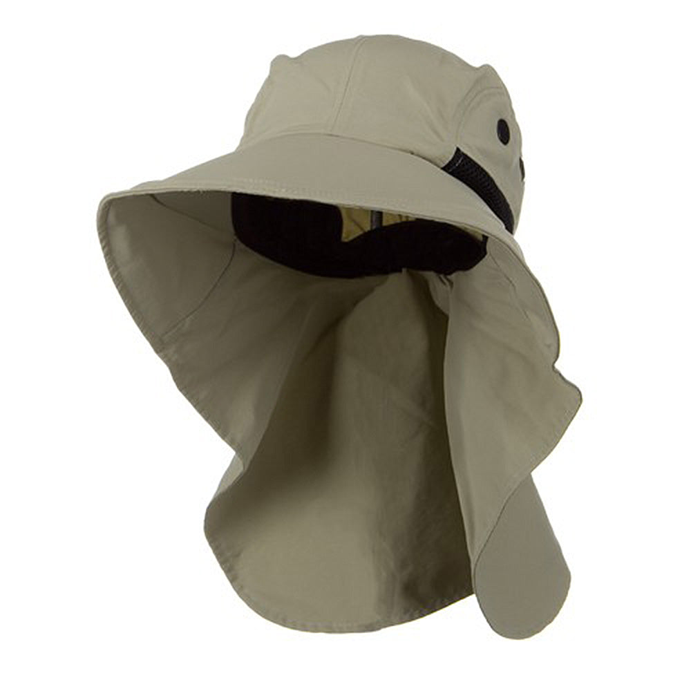 Moisture Management Large Bill Flap Cap