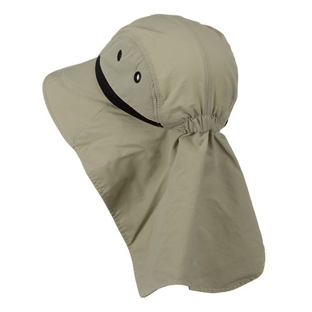 Moisture Management Large Bill Flap Cap