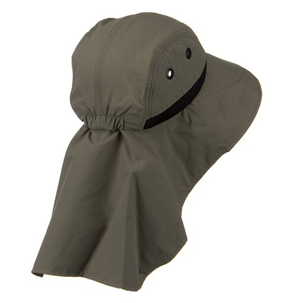 Moisture Management Large Bill Flap Cap