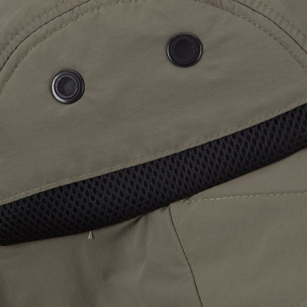 Moisture Management Large Bill Flap Cap