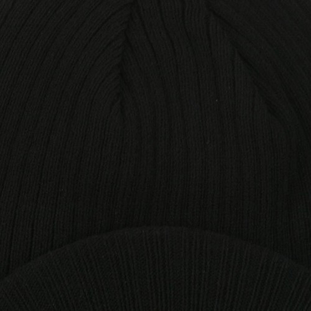 Big Knit Ribbed Beanie with Visor