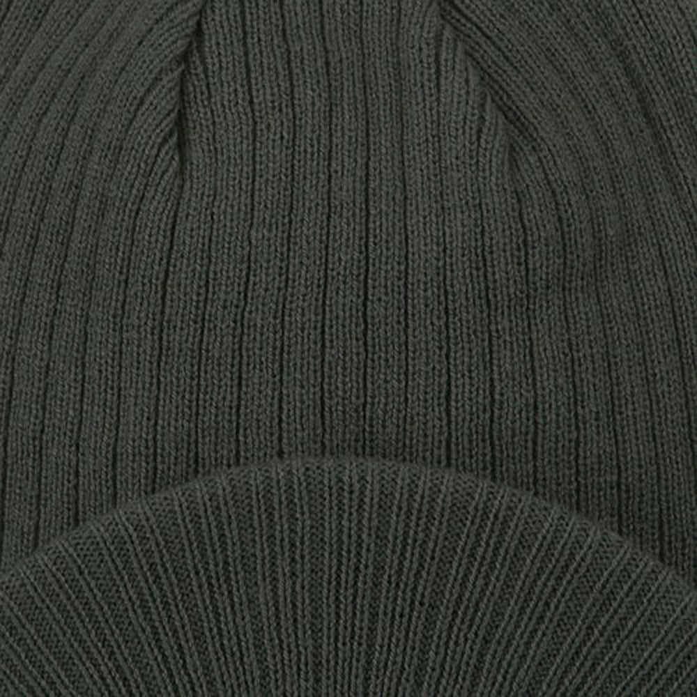 Big Knit Ribbed Beanie with Visor