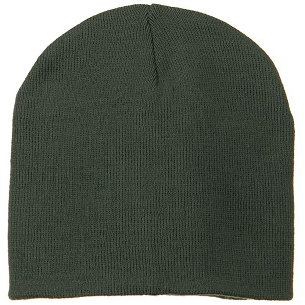Big Size Acrylic Short Beanie