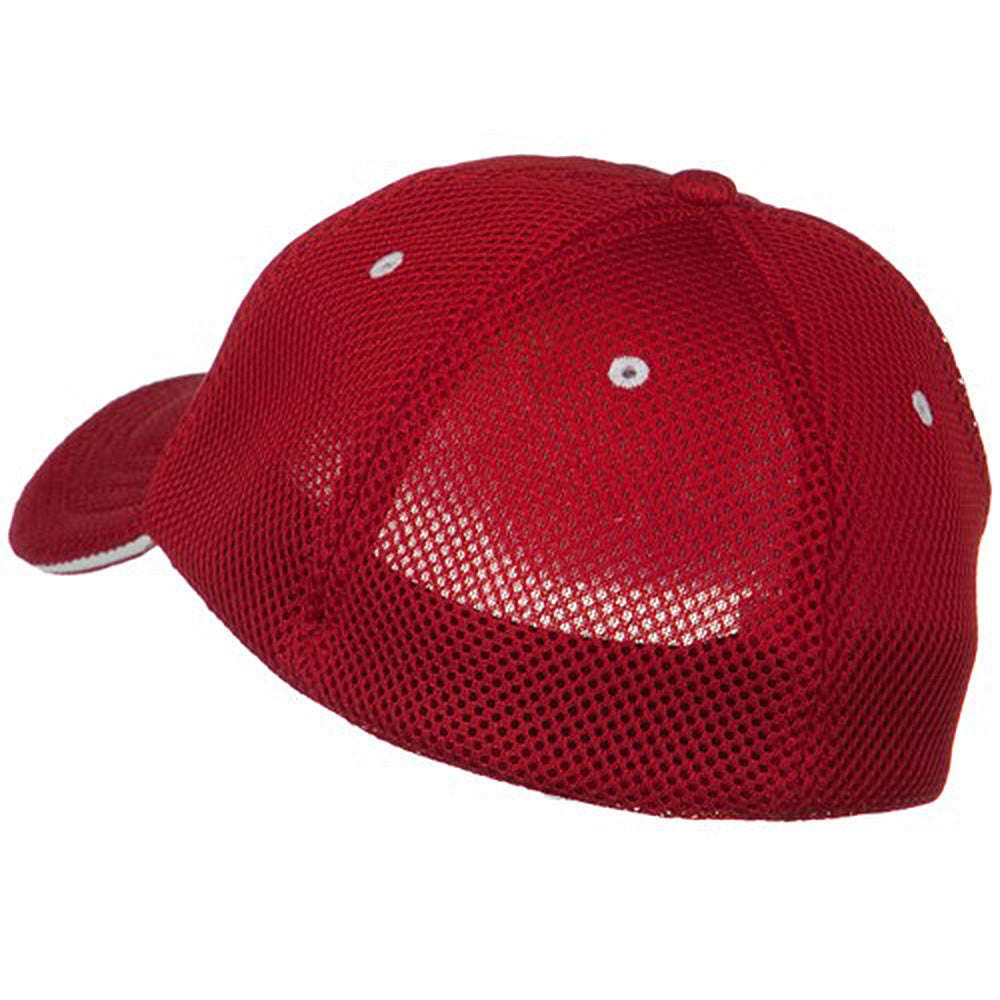 Deluxe Mesh Sandwich Bill Fitted Cap