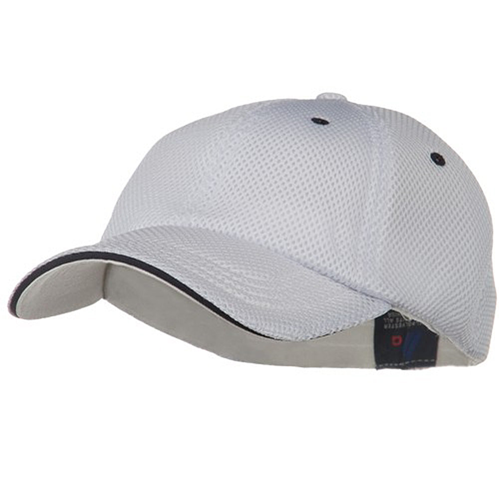 Deluxe Mesh Sandwich Bill Fitted Cap