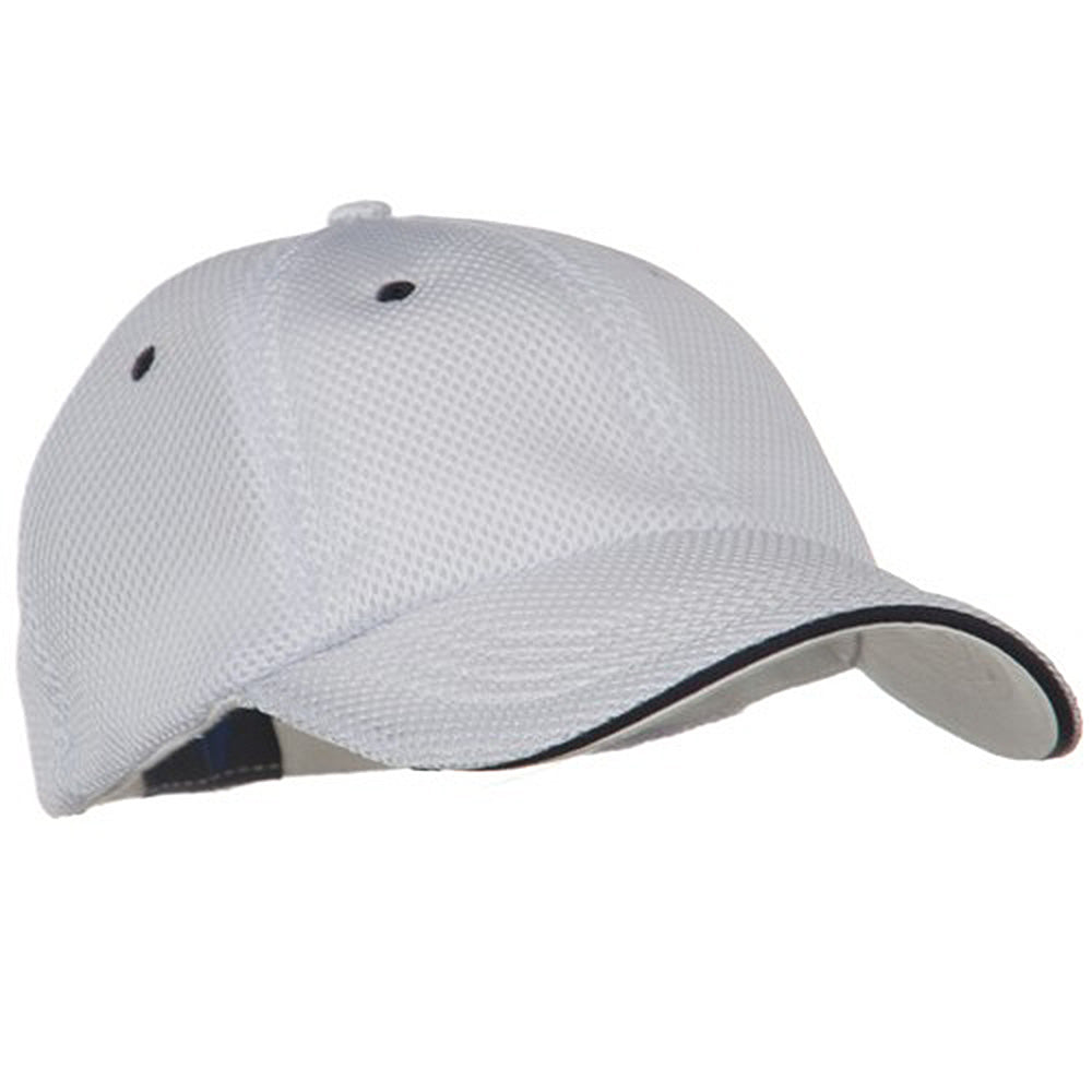 Deluxe Mesh Sandwich Bill Fitted Cap