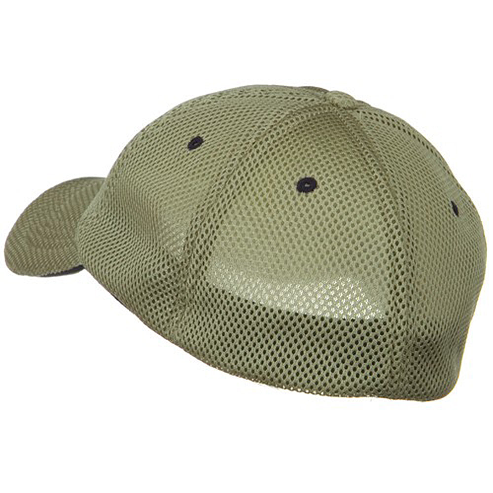 Deluxe Mesh Sandwich Bill Fitted Cap