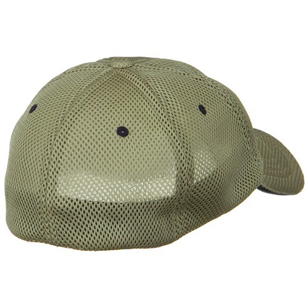 Deluxe Mesh Sandwich Bill Fitted Cap