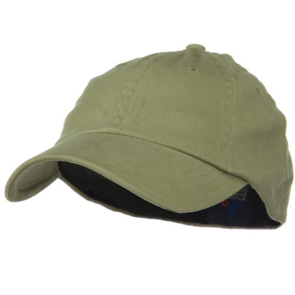 Light Brush Twill Fitted Cap