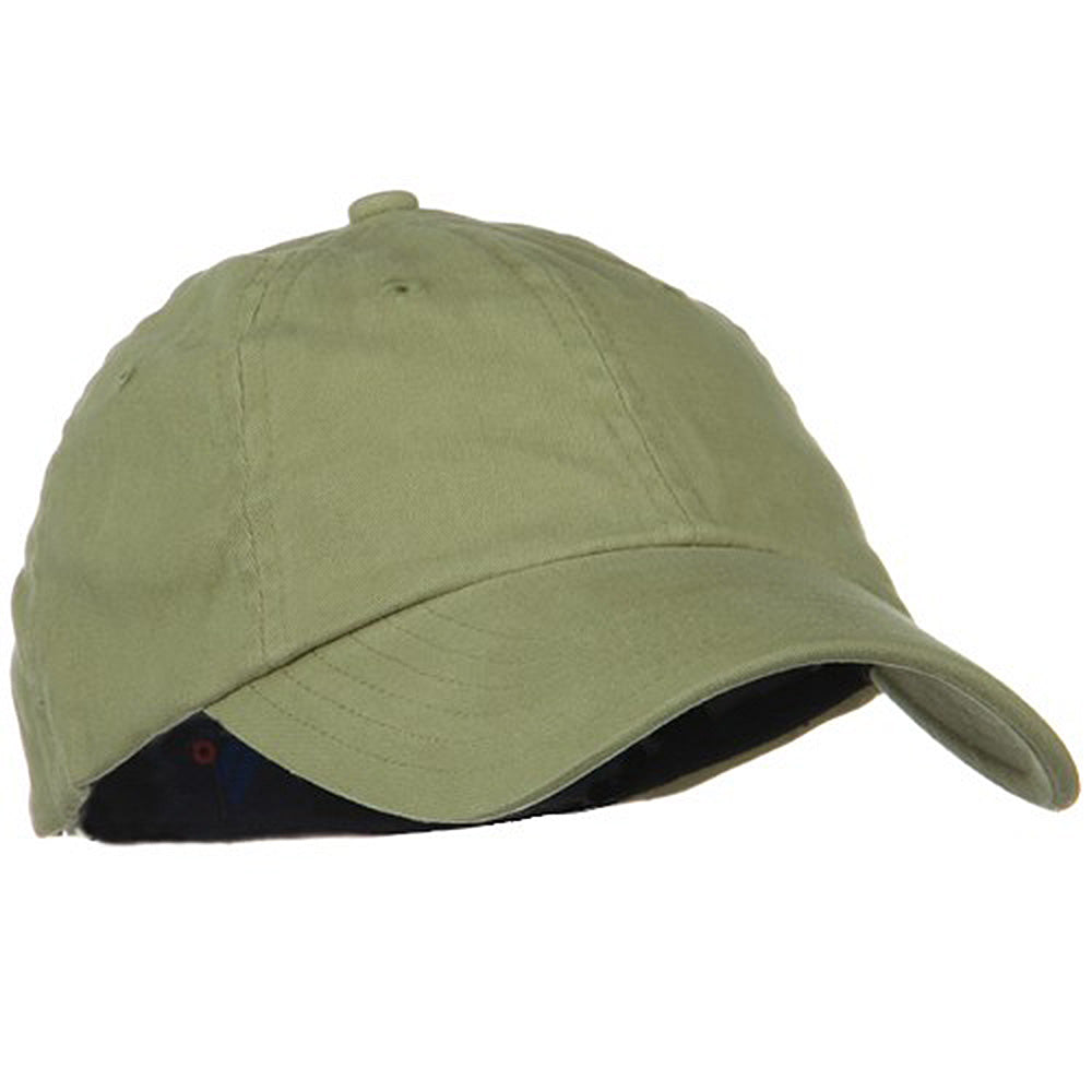 Light Brush Twill Fitted Cap