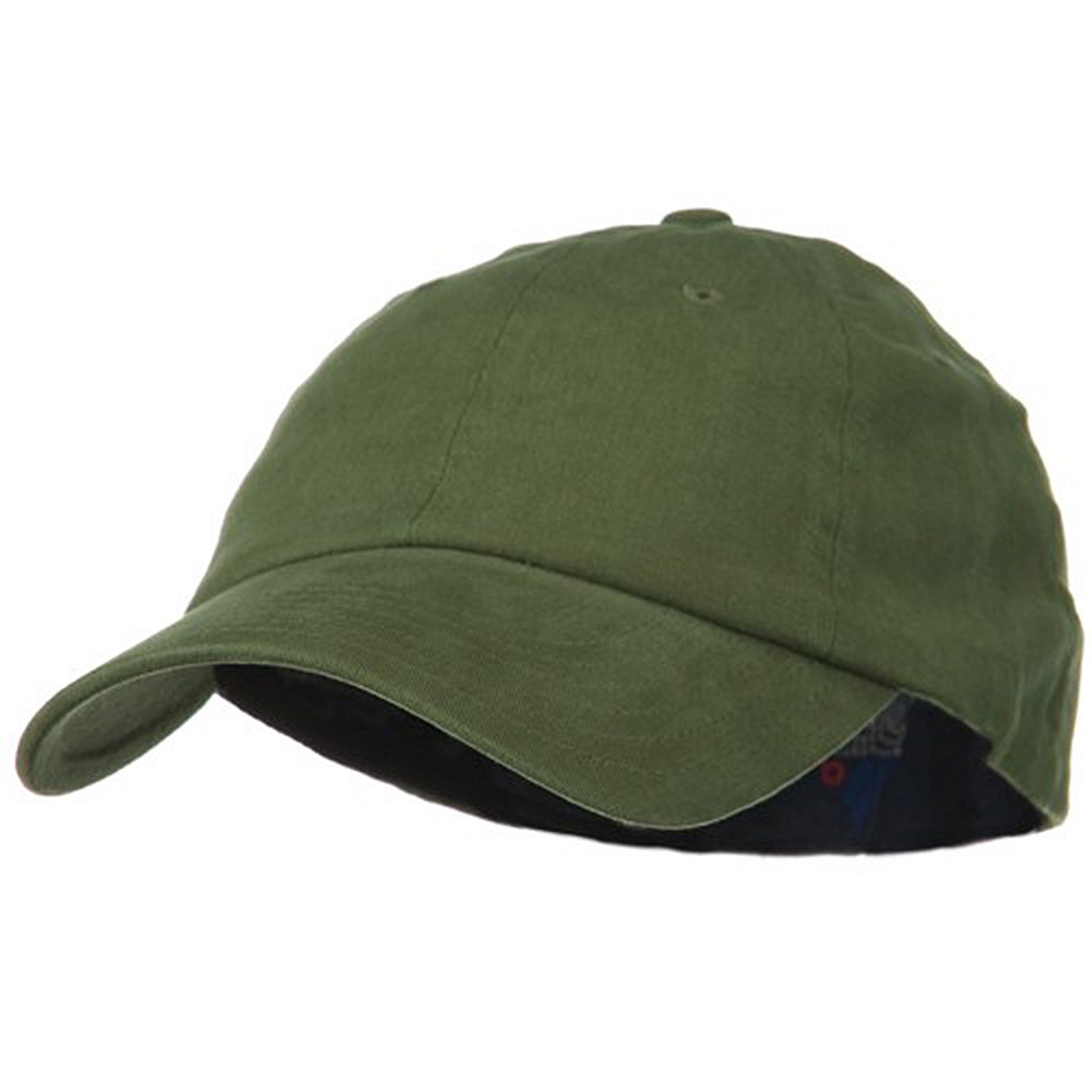 Light Brush Twill Fitted Cap