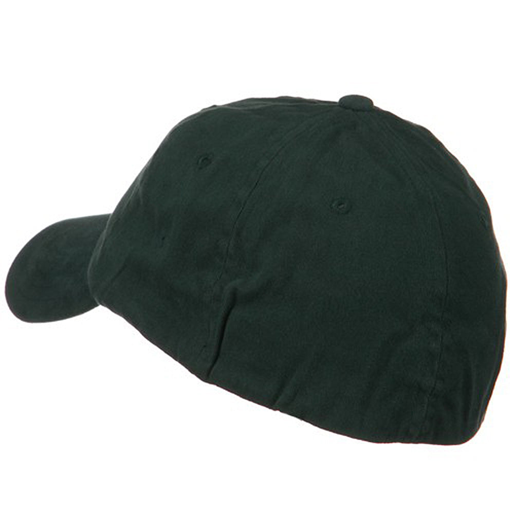 Light Brush Twill Fitted Cap