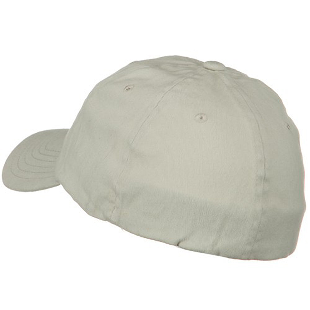 Light Brush Twill Fitted Cap