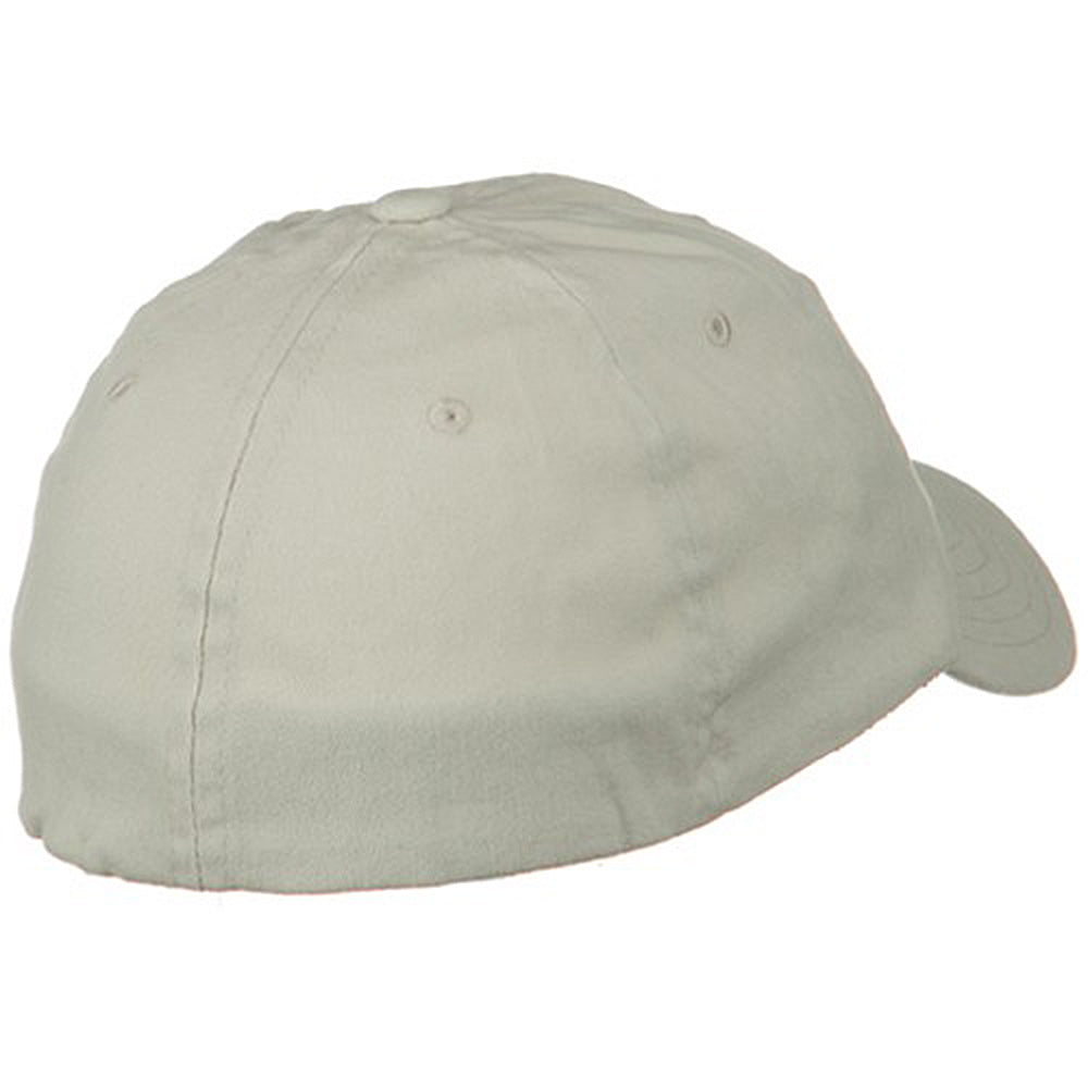 Light Brush Twill Fitted Cap