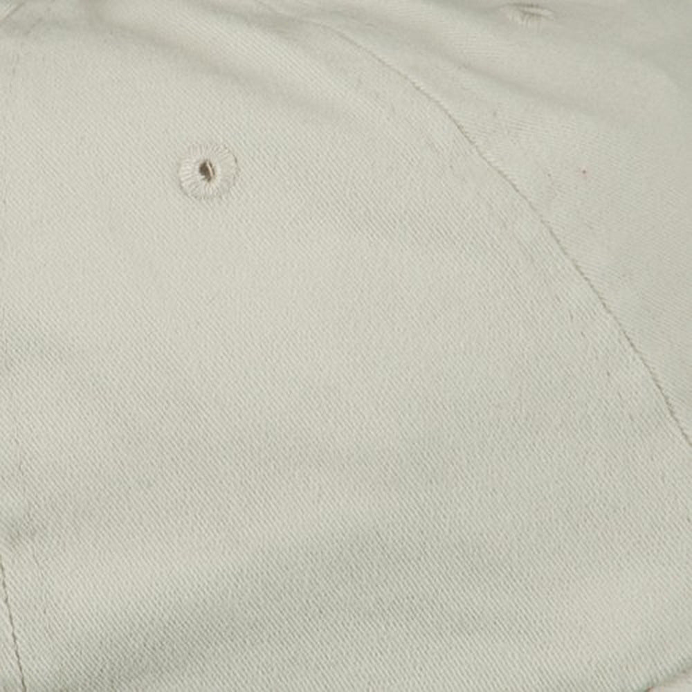 Light Brush Twill Fitted Cap
