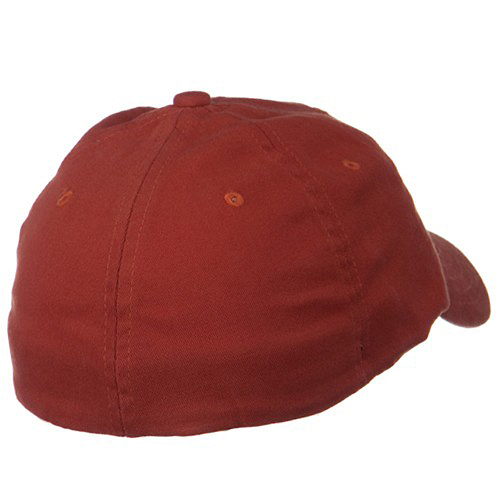 Light Brush Twill Fitted Cap