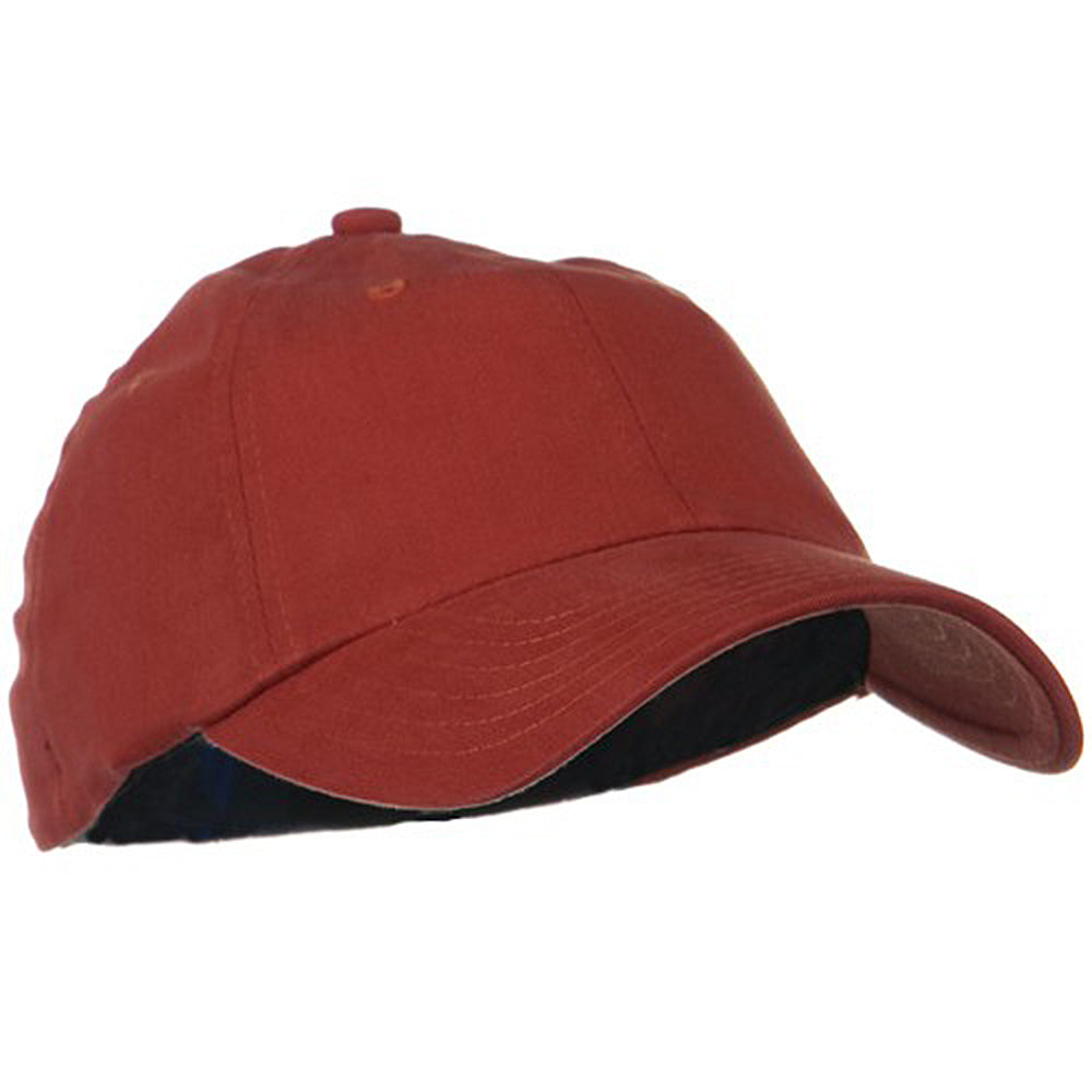 Light Brush Twill Fitted Cap